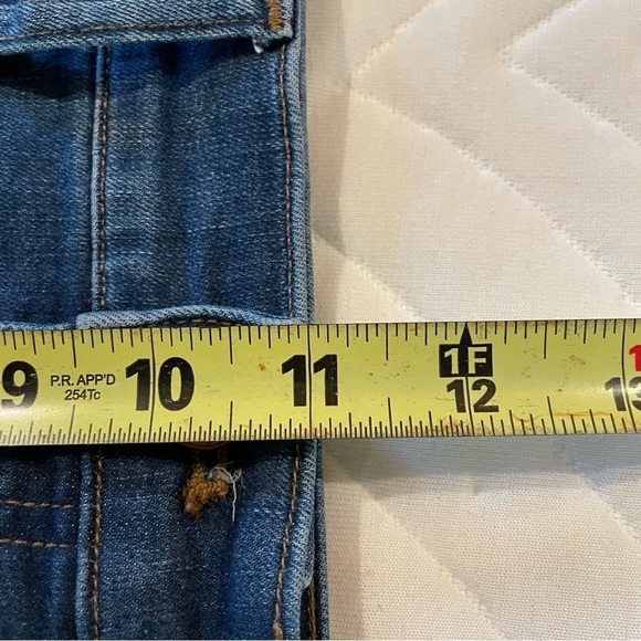 Madewell 10” High Rise Button Fly Skinny Jeans in Hanna Wash 28 - Picture 14 of 15